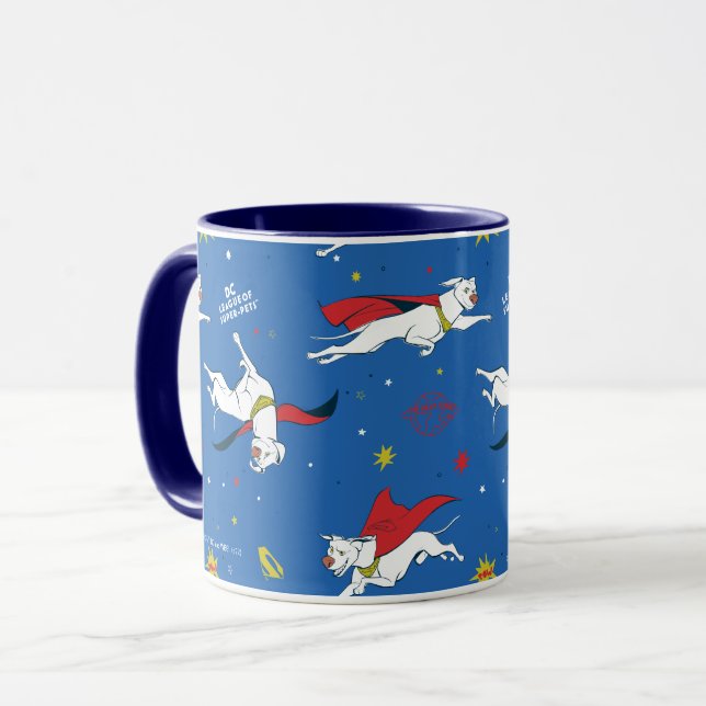 Taza Patrón de vuelo de Krypto (Anverso izquierdo)