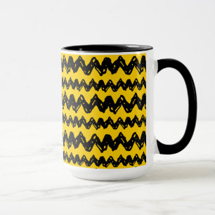 Taza Patrón de Zag de Charlie Brown