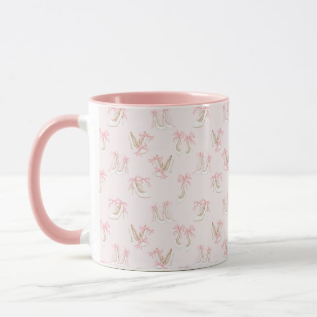 Taza Patrón de zapatos Coquette  (Izquierda)