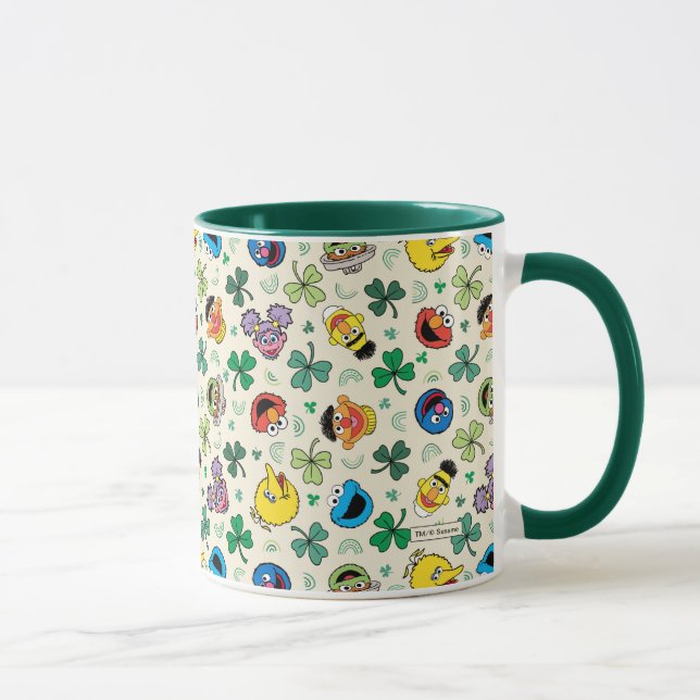 Taza Patrón del Día de Sesame Street St. Patrick (Derecha)