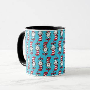 Taza Patrón del gato en el sombrero