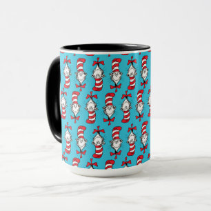 Taza Patrón del gato en el sombrero