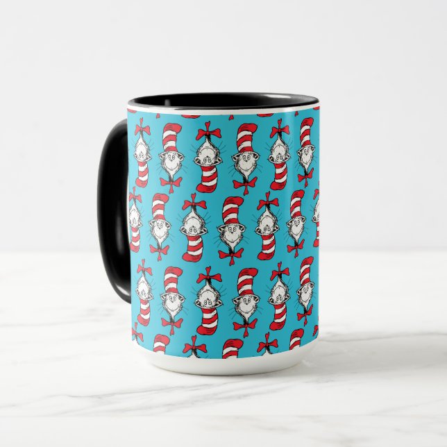 Taza Patrón del gato en el sombrero (Anverso izquierdo)