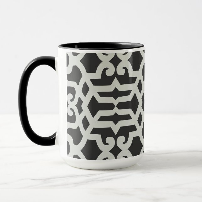 Taza Patrón elegante (Izquierda)