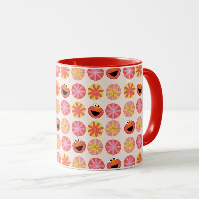 Taza Patrón Elmo Pom-Pom (Anverso derecho)