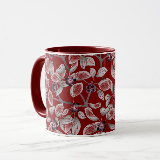 Taza Patrón Floral (Anverso izquierdo)