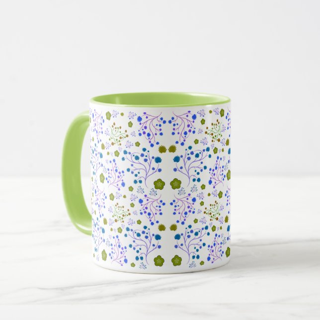 Taza Patrón floral (Anverso izquierdo)