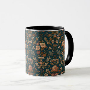 Taza Patrón floral de madreselva vintage de William Mor