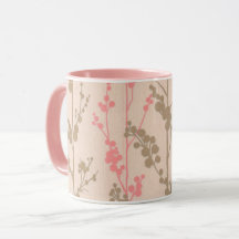 Patrón floral de Rubor