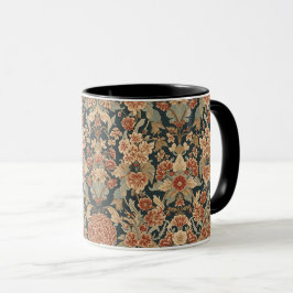 Taza Patrón floral de William Morris Antique Honeysuckl