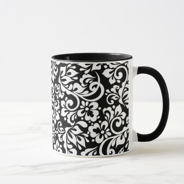 Taza patrón folclórico (Derecha)