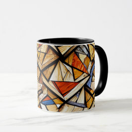 Taza Patrón geométrico abstracto 20 - Café Mug