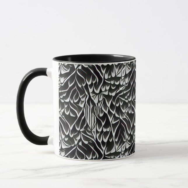 Taza Patrón geométrico abstracto 38 - Café Mug (Izquierda)