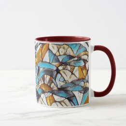 Taza Patrón geométrico abstracto 40 - Café Mug