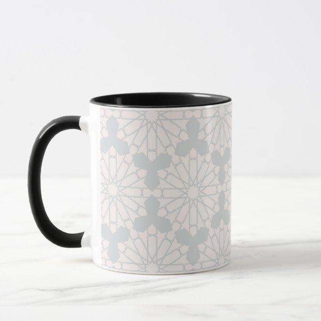 Taza Patrón Geométrico Islámico (Izquierda)