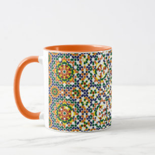 Taza Patrón geométrico marroquí
