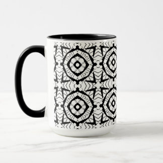 Taza Patrón geométrico y estilo Batik