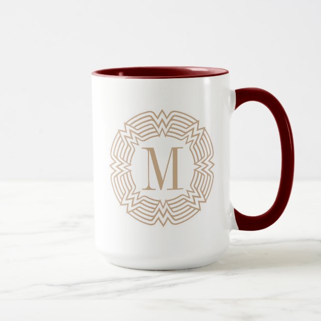 Taza Patrón griego de mujer maravilla (Derecha)