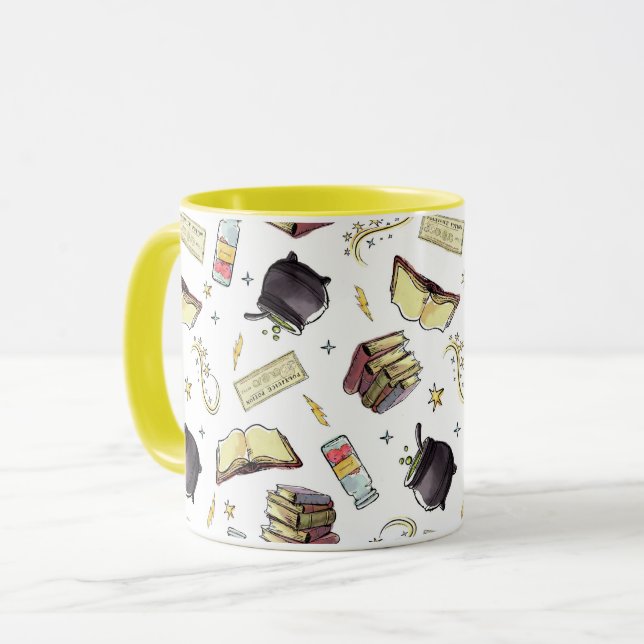 Taza Patrón HARRY POTTER™ Spelts & Books (Anverso izquierdo)