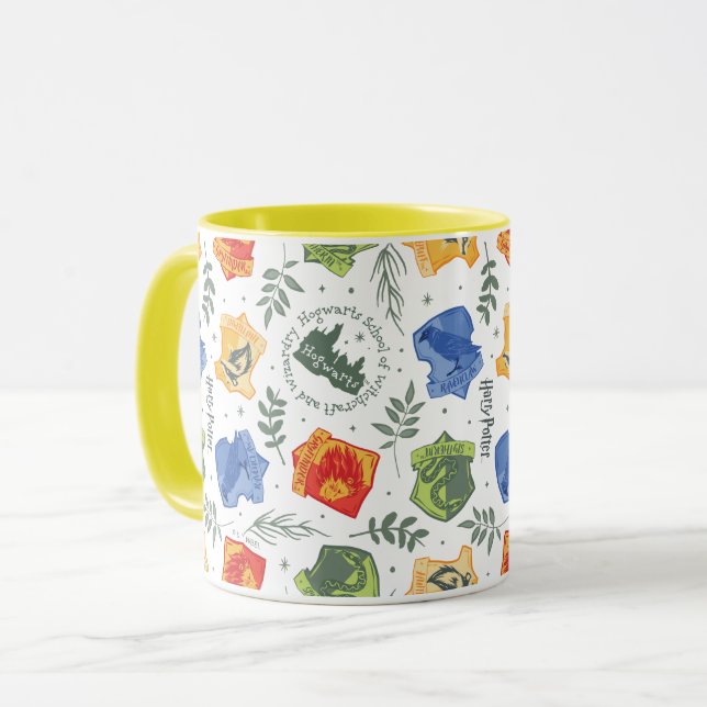 Taza Patrón Hogares Magical Herbology HOGWARTS™ (Anverso izquierdo)