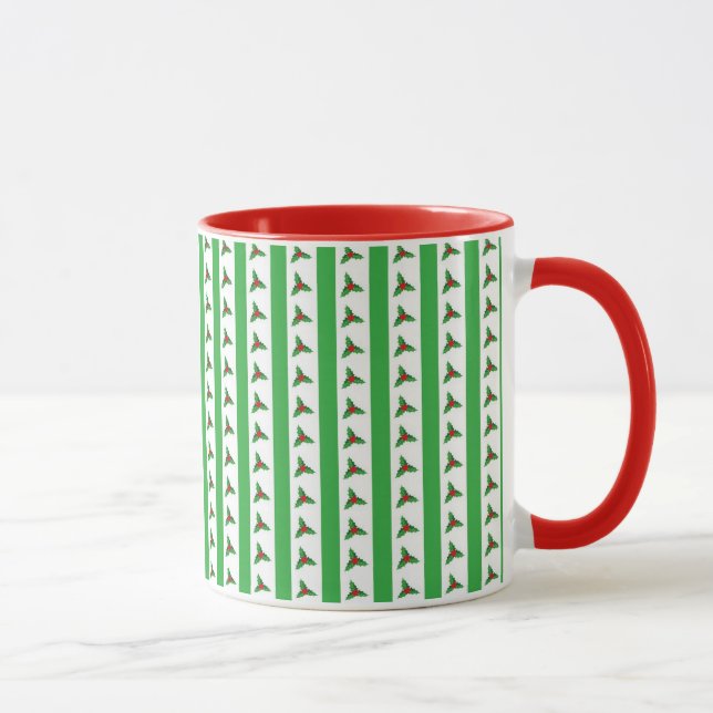 Taza Patrón Holly de navidades (Derecha)