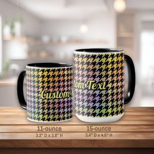 Taza Patrón Houndstap de arco iris