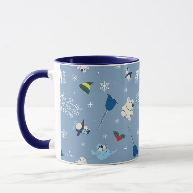 Taza Patrón invernal "Bye Buddy" de los Amigos Animales (Izquierda)