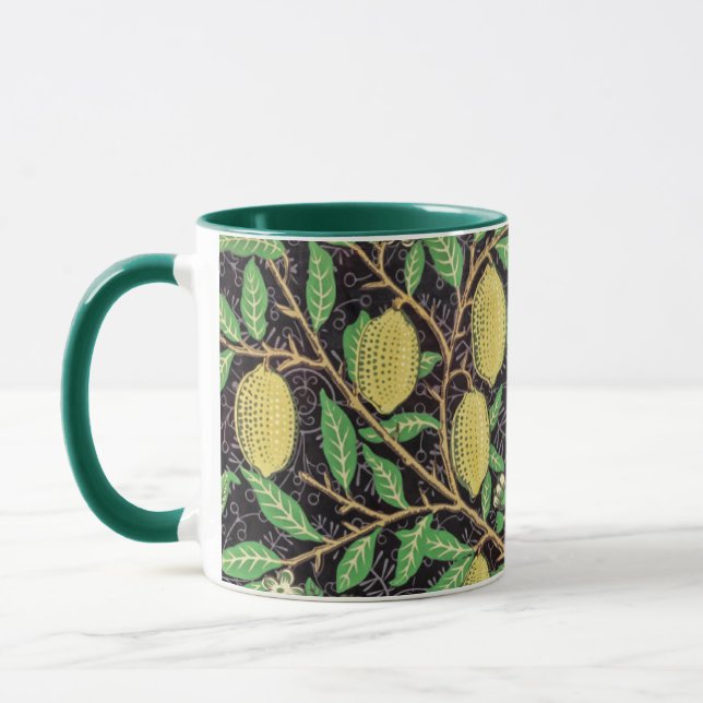 Taza Patrón Lemons de William Morris Fruit Pomegranates (Izquierda)