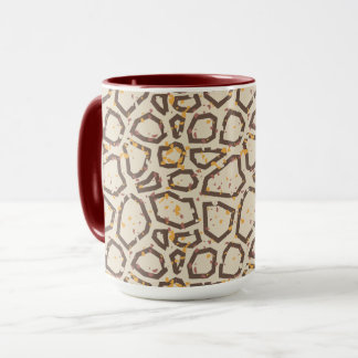 Taza Patrón moderno de Terrazzo