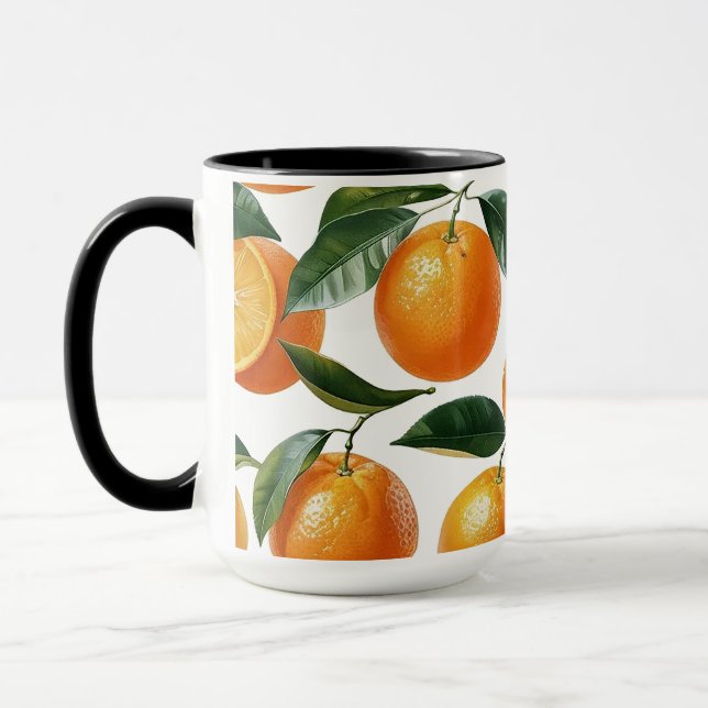 Taza Patrón naranja (Izquierda)