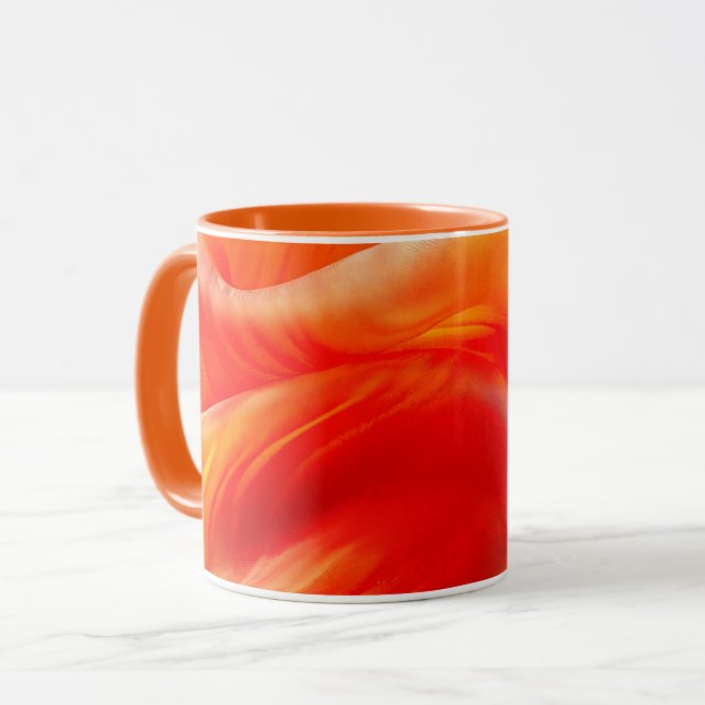 Taza Patrón naranja (Anverso izquierdo)