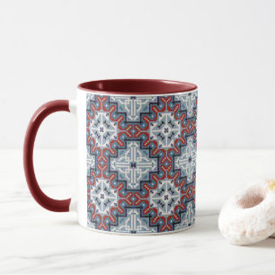 Taza Patrón Navajo de indios nativos americanos