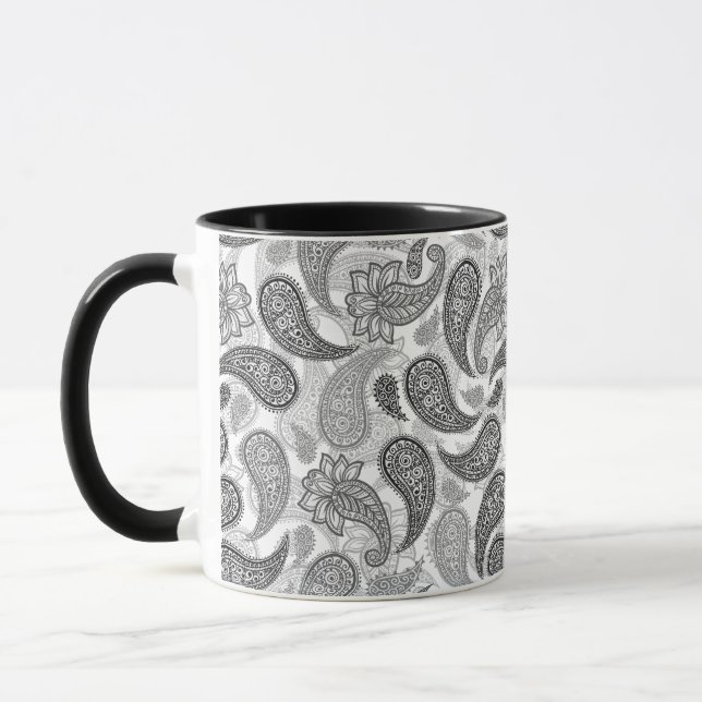 Taza Patrón Paisley (Izquierda)
