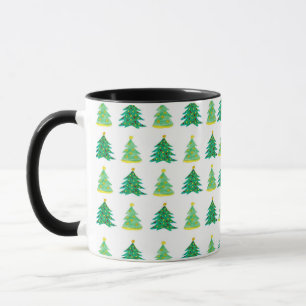 Taza Patrón Pino navidad