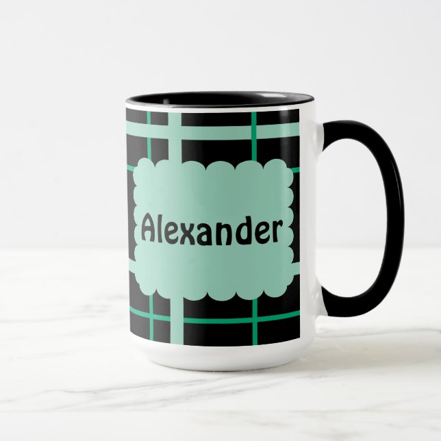 Taza Patrón rayado de Guay (Derecha)