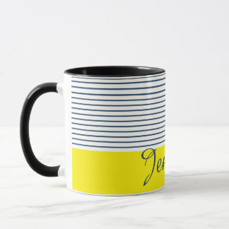 Taza Patrón rayado moderno