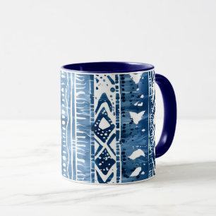 Taza patrón Sashiko