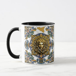 Taza Patrón siciliano de Sicilia