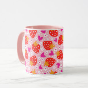 Taza Patrón sin foco de fresa