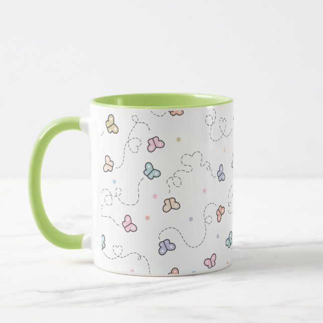 Taza Patrón sin soldadura de mariposa (Izquierda)