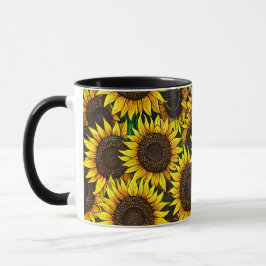 Taza Patrón Sunflower Grande Sunny