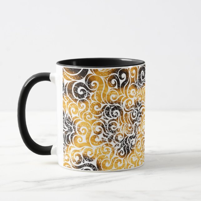 Taza Patrón Swirly Leopard (Izquierda)