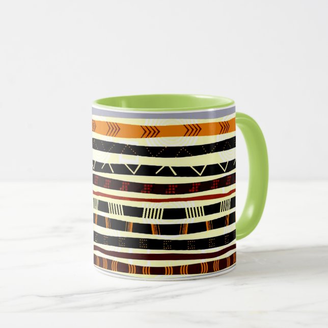 Taza Patrón tribal africano (Anverso derecho)
