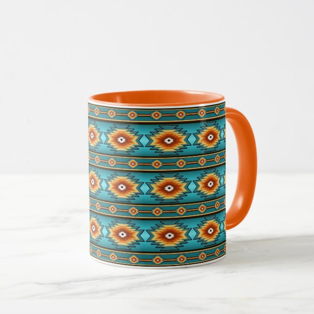 Taza Patrón tribal del suroeste (Anverso derecho)