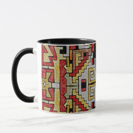 Taza Patrón tribal/étnico geométrico