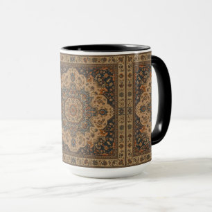 Taza Patrón vintage antiguo persa oriental turco