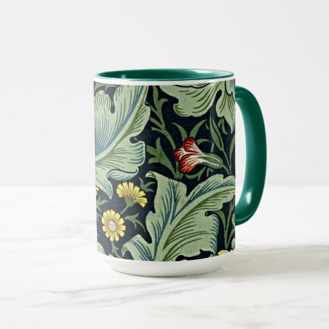 Taza Patrón William Morris, Leicester (Anverso derecho)