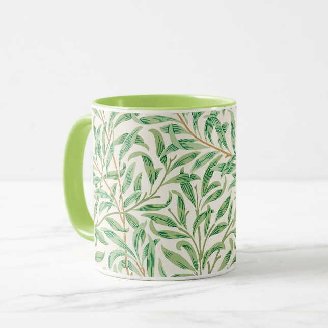 Taza Patrón Willow, café de William Morris Mug (Anverso izquierdo)