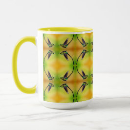 Taza Patrones de colibrí