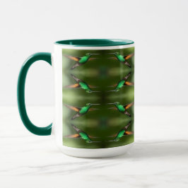 Taza Patrones de colibrí